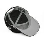 Deer crossing sign rope hat interior view – Richardson label and Outdoorz Hats logo detail