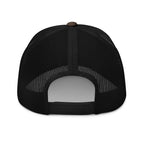 Power Hiker camo trucker hat back view – adjustable snapback closure for outdoor wear